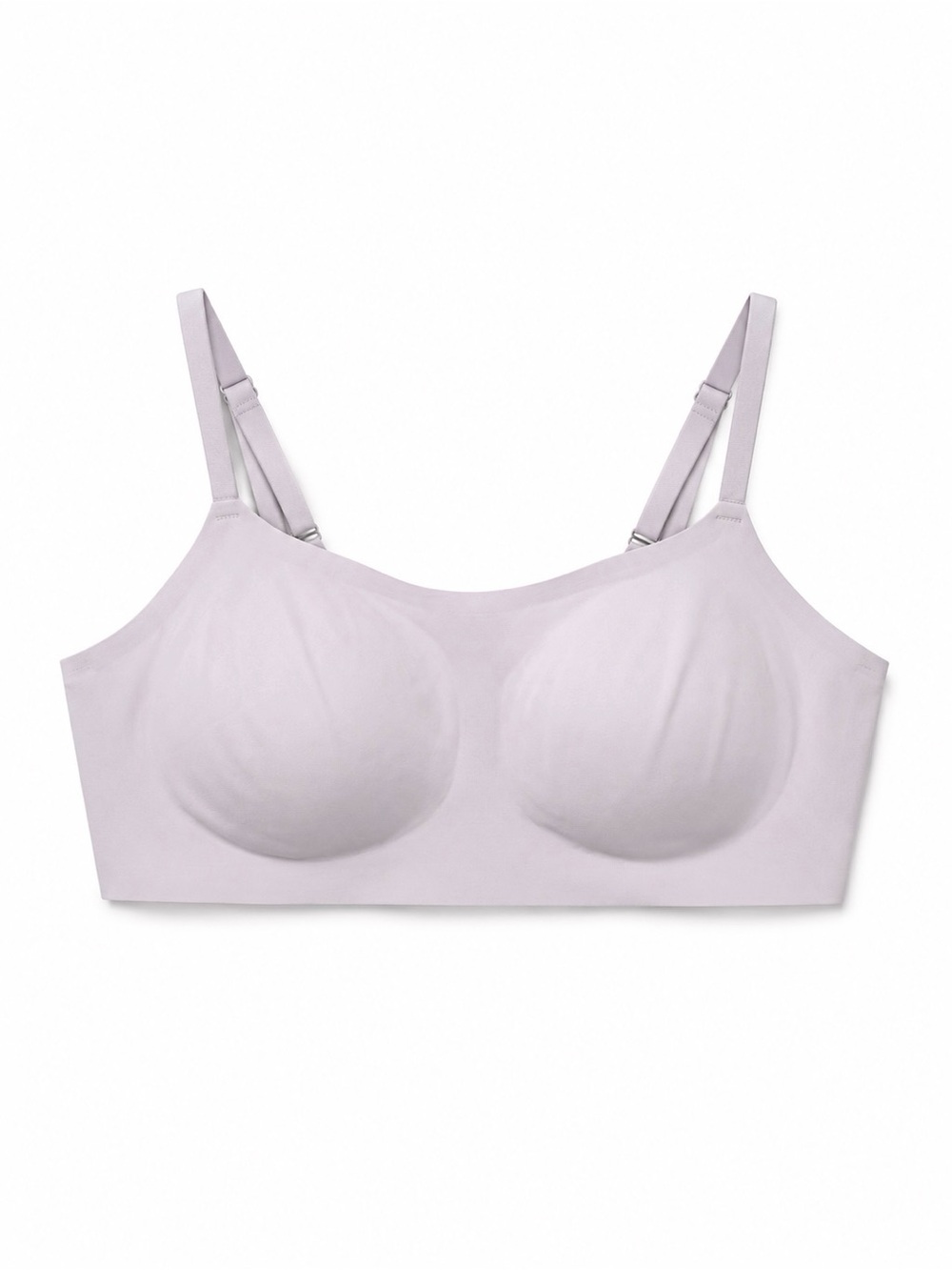 True & Co True Body Scoop Neck Bralette Wireless Bra Size S/P Lavender